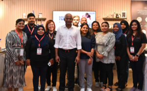 ގްލޯބަލް އެގްޒިބިޝަން އެންޑް ކަލިނަރީ ޗެލެންޖަށް ރައީސްގެ ދެކަނބަލުން ޒިޔާރަތްކޮށްފި