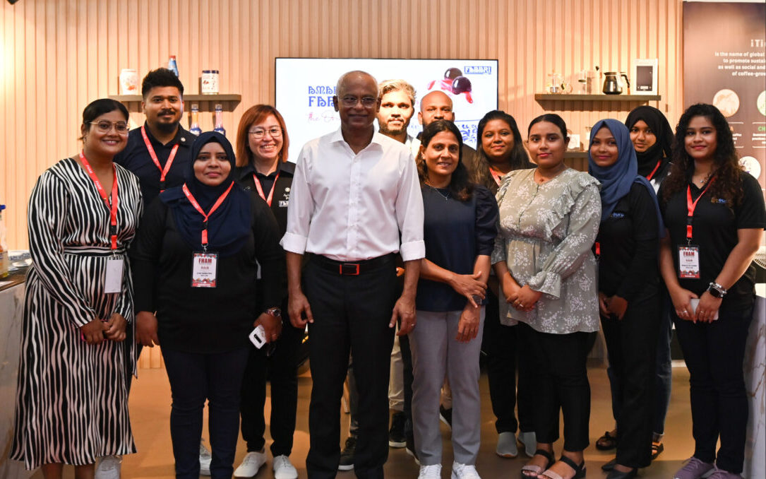 ގްލޯބަލް އެގްޒިބިޝަން އެންޑް ކަލިނަރީ ޗެލެންޖަށް ރައީސްގެ ދެކަނބަލުން ޒިޔާރަތްކޮށްފި
