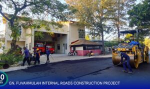 ފުވައްމުލަކު އެތެރޭގެ މަގުހެދުމުގެ 86 އިންސައްތަ ނިމިއްޖެ