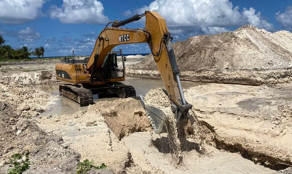 މިލަންދޫ ބަނދަރު ތަރައްޤީ ކުރުމުގެ މަސައްކަތް އެމްޓީސީސީން ފަށައިފި