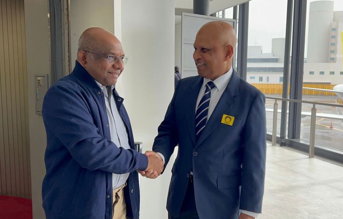 މިނިސްޓަރު ޝާހިދު ރަސްމީ ދަތުރުފުޅެއްގައި ޖަޕާނަށް ވަޑައިގެންފި