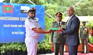 ކޯސްޓްގާރޑް ޝިޕް "ހުރަވީ" ކަމިޝަންކޮށްފި