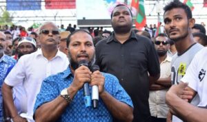 މޭޑޭ މުޒާހަރާއަކީ ޔާމީންގެ އަނިޔާވެރިކަމާއި ޖައްބާރުކަމުން ދިވެހިން ސަލާމަތް ކުރި މުޒާހަރާ: އިމްރާން