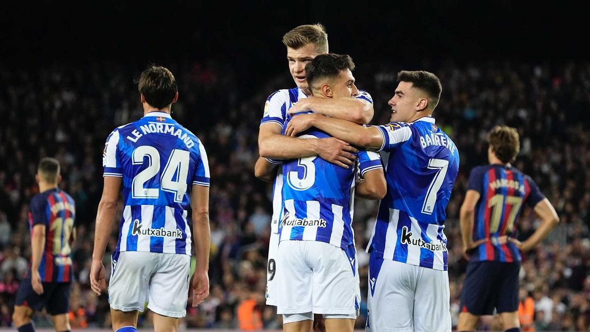 ސޮސިއެޑާޑުން ލީގު ޗެމްޕިއަން ބާސެލޯނާ ބަލިކޮށްފި