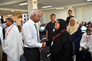 ޙައްޖާޖީންގެ އެންމެ ފަހު ގްރޫޕާ ރައީސް ބައްދަލުކުރައްވައި ޢަލްވަދާޢު ވިދާޅުވެއްޖެ