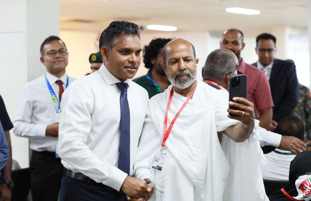 ނައިބް ރައީސަށް ހައްޖުވެރިންނާއި ބައްދަލު ކުރެވޭ ގޮތެއްނުވި!