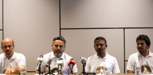 ގާސިމްގެ ރުހުމާއި ދެކޮޅަށްވެސް ޖޭޕީގެ މެމްބަރުން ޗާގޮސް ޖަލްސާގައި ބައިވެރިވާނެ: ޗާގޮސް ކޯލިޝަން