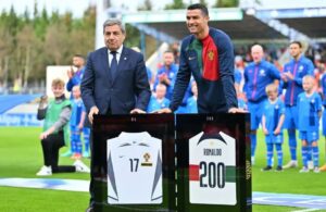 200 ވަނަ މެޗުގައި ގޯލު ޖަހައި ރޮނާލްޑޯ ޕޯޗުގަލް މޮޅުކޮށްދީފި