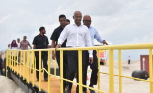 މާލެއިން ތިލަފުއްޓަށް އަޅާ ބްރިޖު، އަންނަ އަހަރުގެ ތެރޭގައި ބޭނުންކުރަން ފެށޭނެ: ރައީސް