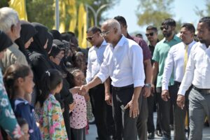 ކުރިން އޮތް އަނިޔާވެރިކަމާއި، ބިރުވެރިކަމަށް ދާން އެއްވެސް މީހަކު ނޭދޭނެ: ރައީސް
