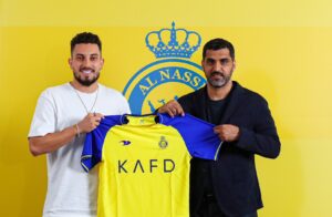 ޔުނައިޓެޑްގެ ބްރެޒިލް ޑިފެންޑަރު ޓެލެސް ރޮނާލްޑޯގެ ނަސްރަށް!