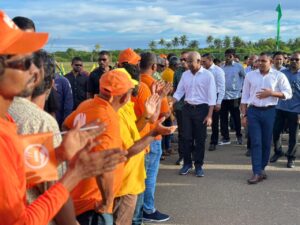 ރައީސް ސާލިހަށް ފުވައްމުލަކުން ހޫނު މަރުހަބާއެއް!