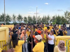 ހުޅުމާލޭ ދެވަނަ ފިޔަވަހީގައި ރައީސް ސާލިހުގެ ކެމްޕޭން ޖަގަހައެއް ހުޅުވައިފި