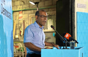 ނަޝީދު ވިދާޅުވީ ވެރިކަމަށްޓަކައި ކުރާ ކަމެއްގައި ބައިވެރިއެއް ނުވެވޭނެކަމަށް!