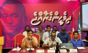 ރައީސް ޔާމީންގެ ކެމްޕެއިން އަތޮޅުތެރޭގައި ރަސްމީކޮށް ފަށައިފި