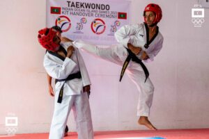 އައިއޯއައިޖީގައި ޓައެކްވަންޑޯގެ އަމާޒަކީ ރާއްޖެ އަށް ރަން މެޑަލް