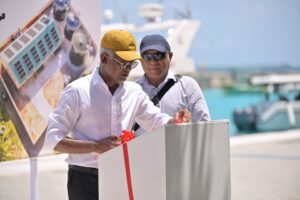 ރިނބިދޫގެ ބަނދަރު ހުޅުވައި ފެނާއި ނަރުދަމާ އެޅުމުގެ މަޝްރޫއުގެ ނިމުން ފާހަގަކޮށްފި