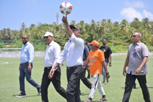 ރައީސުލްޖުމްހޫރިއްޔާ، މާފަރު ފުޓުބޯޅަ ދަނޑު ހުޅުއްވައިދެއްވައިފި