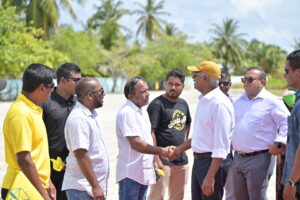 މަޑަވެލީގެ ބިން ހިއްކައި ހާދޫއާ އެއްކޮށްލާނަން: ރައީސް