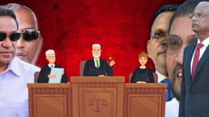 މުޅި ސިޔާސީ މަސްރަހު، ސުޕްރިމް ކޯޓުގެ ހުކުމަށް ހުއްޓިފައި!