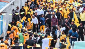 ރައީސްގެ އުފަންރަށުން ތާއީދު ބަންޑުންކޮށްލައި ގޮވަމުން ދިޔައީ ދެވަނަ ދައުރަކަށް!