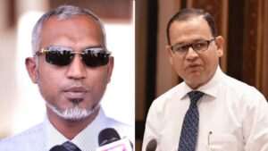 ޕީއެންސީގެ ރިޔާސީ ޓިކެޓަށް ވާދަކުރަނީ ޑރ. މުއިއްޒާއި އާދަމް ޝަރީފް