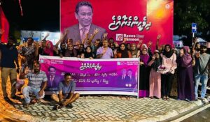 ކުރީގެ މެމްބަރު ސައުދު މުއިއްޒު ކެމްޕޭނާއި ގުޅި ތިނަދޫއަށް، ހޫނު މަރުހަބާއެއް!