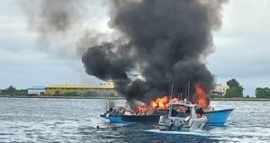 ތިލަފުށިން ތެޔޮ އަޅައިގެން ފުރަން އުޅުނު ބޯޓެއްގައި ރޯވެއްޖެ