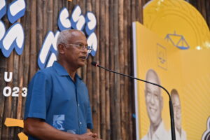 ނިމުނީ އަދި ފުރަތަމަ ހާފް، ފަހު ހާފްގައި ގޯލް ޖަހައި މޮޅުވާނަން: ރައީސް