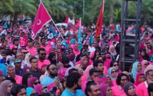 މާދަމާގެ ވޯޓަކީ ޤައުމީ ވާޖިބެއް، މިއީ އެއްބައިވެ މިނިވަންކަން ހިމާޔަތް ކުރަންވީ ވަގުތު: މުއިއްޒު