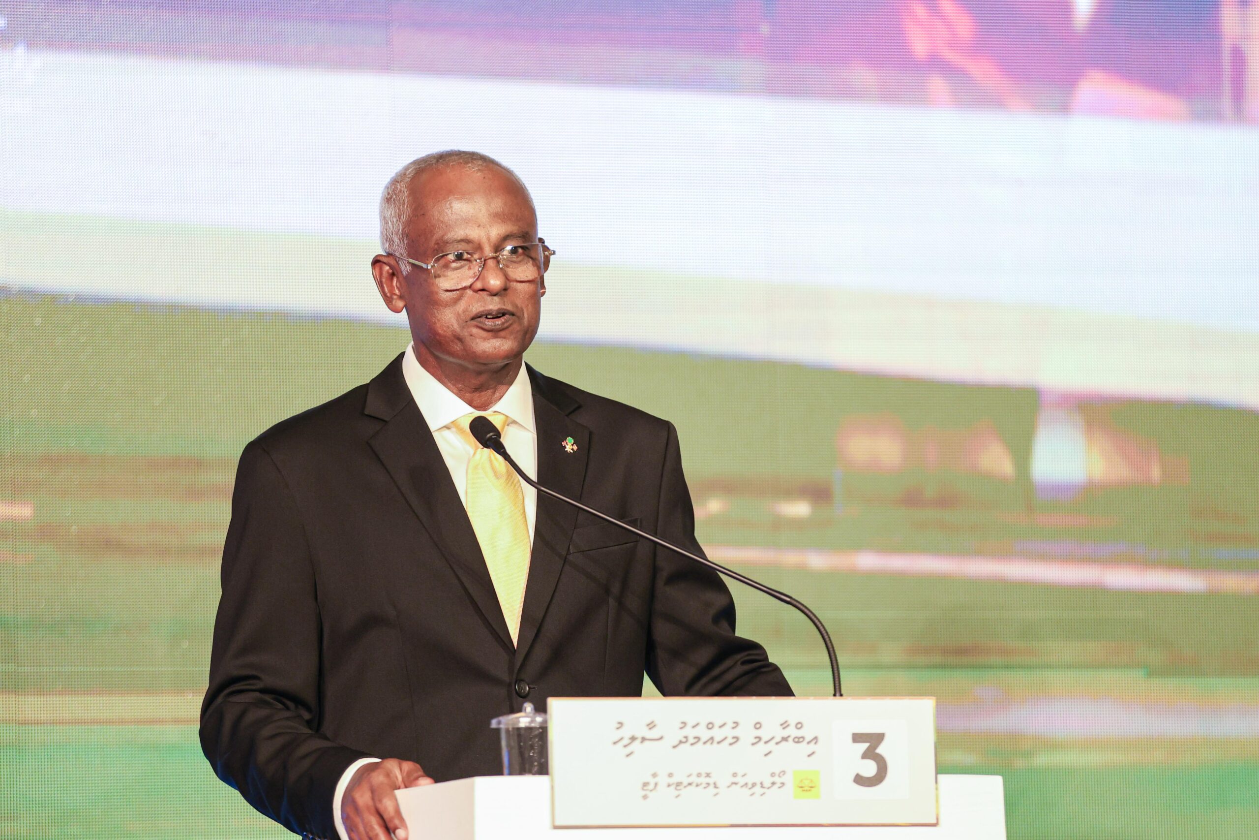 ކެމްޕެއިނަށް އިންޑިއާއިން ފަންޑު ކުރާ ވާހަކައަކީ ދޮގެއް: ރައީސް