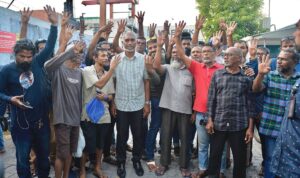 ކަސްޓަމާއި އެމްޕީއެލް މުވައްޒިފުންގެ ކަންބޮޑުވުންތަކަށް ދާއިމީ ހައްލު ގެނެސްދޭނަން: މުއިއްޒު