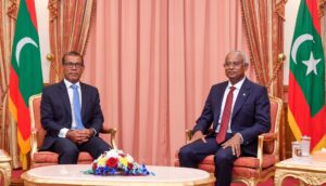 ތާއީދަކަށް ރައީސް ނޭދޭ، އަޅުގަނޑު ތާއީދު ކުރަނީ އިލްޔާސް ލަބީބަށް: ރައީސް ނަޝީދު