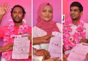 މަތިވެރީ އެމްޑީޕީގެ އިސް ދެބޭފުޅަކާއި، ޒުވާން ކަނބަލުންތަކެއް މުއިއްޒުއަށް ތާއީދުކޮށް ޕީޕީއެމްއަށް!
