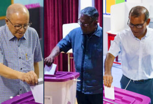 ރައީސް މައުމޫން، ނަޝީދު، އަދި ވަހީދު ވޯޓު ލައްވައިފި