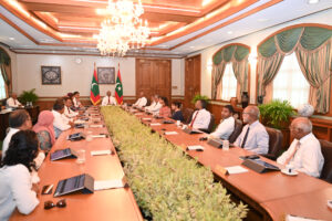 ފަސް އަހަރުދުވަހު ކޮށްދެއްވި މަސައްކަތްތަކަށް ރައީސްގެ ޚާއްޞަ ޝުކުރު ވަޒީރުންނަށް