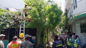 މާލޭގައި ހުރި ގެއެއްގައި އަލިފާން ރޯވެއްޖެ