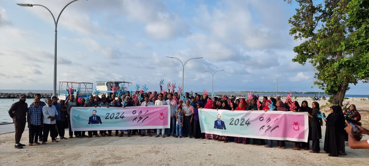 އިނގުރައިދޫ ދާއިރާގެ މަޖިލިސް ކެމްޕޭން ބޮޑު ތާއީދަކާއެކު ފަލާހު ފައްޓަވައިފި