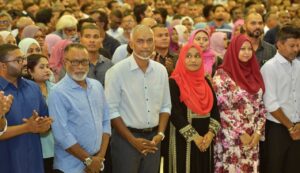 އިންތިޚާބީ ރައީސްގެ އަނބިކަނބަލުން ސާޖިދާއަށް ވަޒީފާގައި ދެމިހުންނަވަން ހުރަހެއް ނެތް