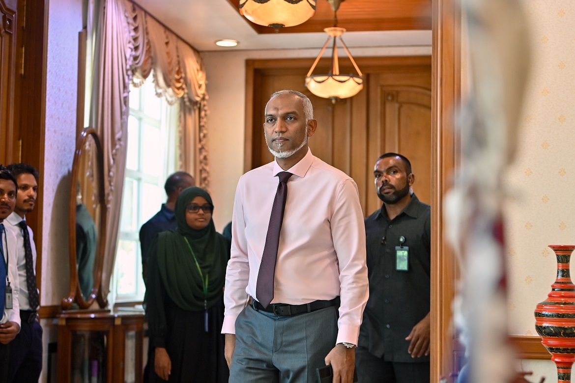 ފުރަތަމަ ކެބިނެޓް ބައްދަލުވުމުގައި ވަނީ މުހިންމު ނިންމެވުންތަކެއް ނިންމަވާފަ، ފޮޓޯ: ރައީސް އޮފީސް