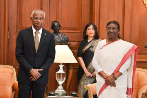 ރާއްޖޭގެ އިގްތިސާދީ ކުރިއެރުމަށް ގުޅިގެން މަސައްކަތް ކުރާނަން: އިންޑިއާ ރައީސް