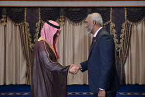 އޯ.އައި.ސީ.ގެ އެސިސްޓަންޓް ސެކްރެޓަރީ ޖެނެރަލް ފޮރ ޕޮލިޓިކަލް އެފެއާޒް ރައީސްގެ އަރިހަށް އިޙްތިރާމްގެ ޒިޔާރަތެއް ކުރައްވައިފި