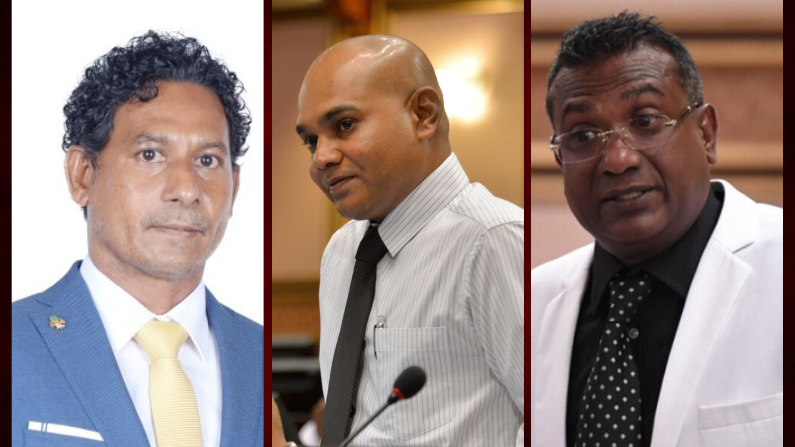 އެމްޑީޕީގެ ޕީޖީ ލީޑަރު ކަމަށް ތިން މެމްބަރުން ކުރިމަތިލައްވައިފި