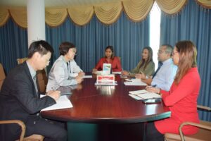 ހެލްތު މިނިސްޓަރު، ޗައިނާ ސަފީރާ އެކުގައި މަޝްވަރާ ކުރައްވައިފި