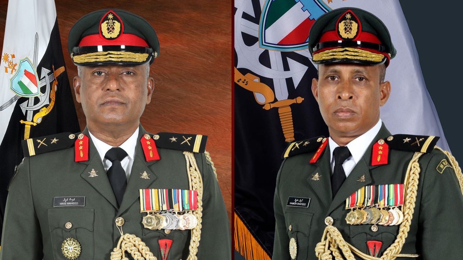 އެމްއެންޑީއެފްގެ ދެ ޖެނަރަލަކު ރިޓަޔަރ ކުރައްވަިފި