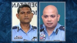 ޕޮލިސް ކޮމިޝަނަރުގެ މަގާމަށް ކުރިމަތި ލެއްވީ ދެބޭފުޅަކު