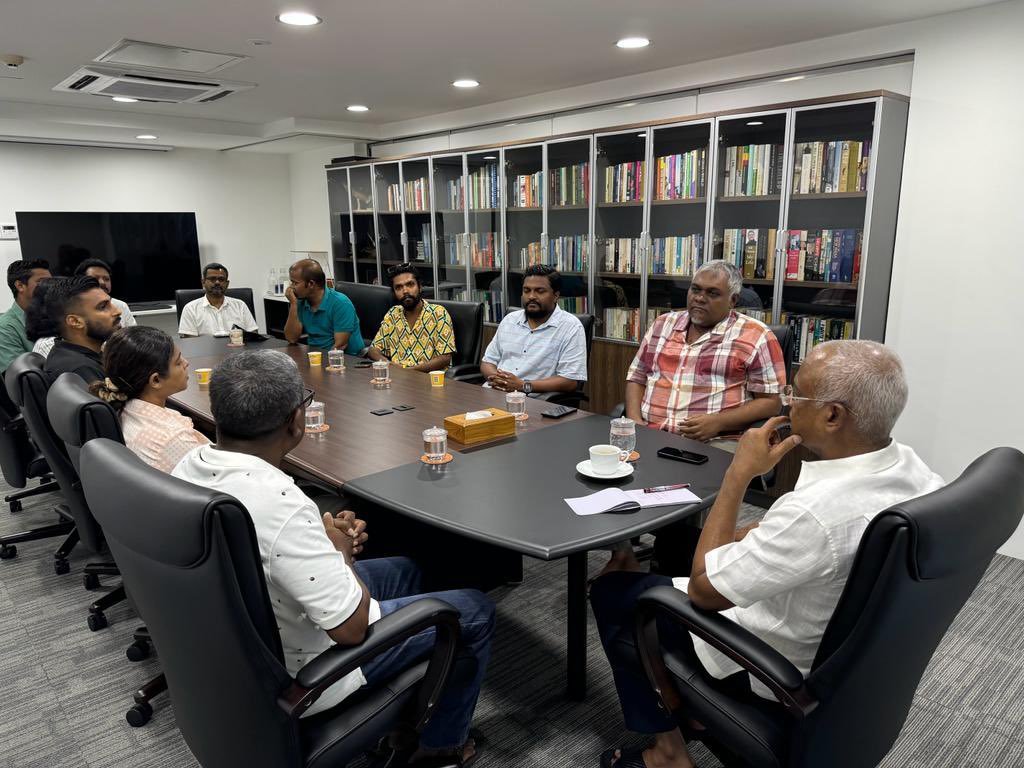 ރައީސް ސޯލިހް، އެމްޑީޕީގެ ކޮމިޓީތަކާ ބައްދަލު ކުރައްވައިފި