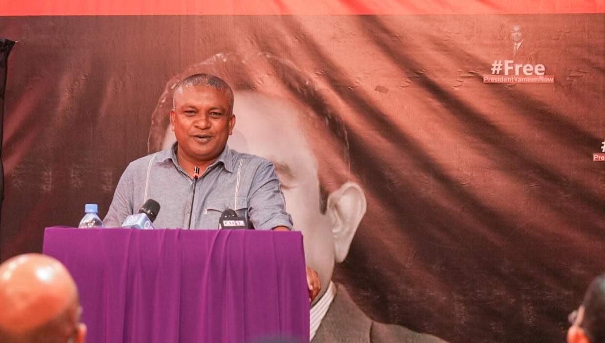 ޕީއެންއެފް އޮތީ އޭގެ އަސްލު ފިކުރުގެ މަތީ، އެއީ ރައީސް ޔާމިންގެ ވިސްނުން: ހުސެއިން ވަހީދު