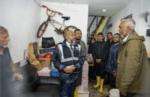 ވިއްސާރައިގައި ގެއްލުންލިބުނު ބައެއް ގޭގެއަށް ރައީސް ޒިޔާރަތް ކުރައްވައިފި