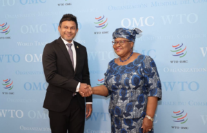 ރައީސުލްޖުމްހޫރިއްޔާގެ ނައިބު، ވަރލްޑް ޓްރޭޑް އޯގަނައިޒޭޝަންގެ ޑިރެކްޓަރ ޖެނެރަލްއާ ބައްދަލުކުރައްވައިފި